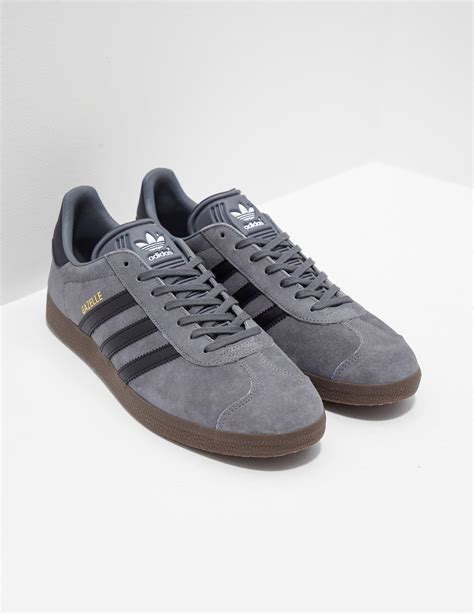 adidas originals gazelle dark grey